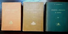 "Starne Fagiani e Lepri" 3 volumi-E.Scheibler-Vallecchi 1940/1943/1950-caccia