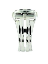 FIBBIA OMEGA DEPLOYANTE IN ACCIAIO NUOVA 18 mm