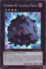 YU-GI-OH! NUMERO 85: SCATOLA PAZZA NUMH-IT033 SUPER RARA YUGIOH ITALIANO