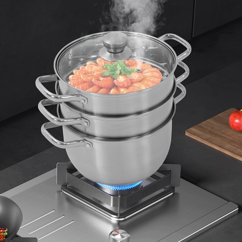 Set pentole vaporiera - 3, 3