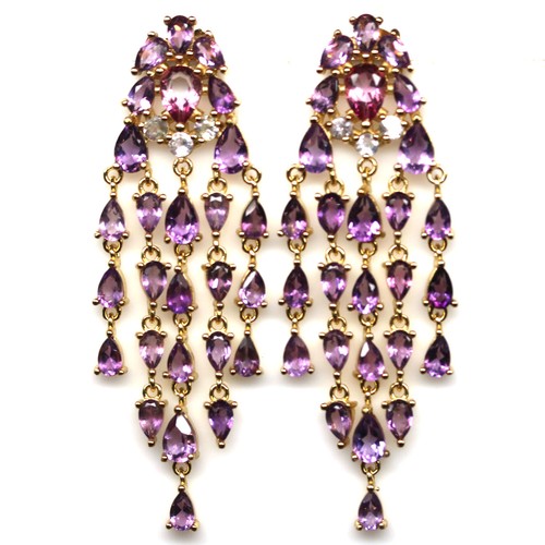 Orecchini gioielli fatti - , a