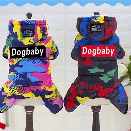 Cappotto mimetico per cani