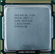 Processore Intel® Core™ i3-540 4 MB, 3,06 GHz