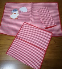 SET AMERICANO ASILO  3 PEZZI