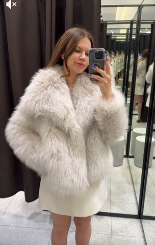 Cappotto pelliccia sintetica - pelliccia,