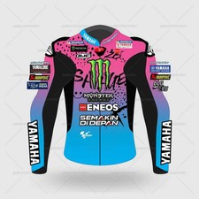 Giacca Moto Yamaha Pelle di