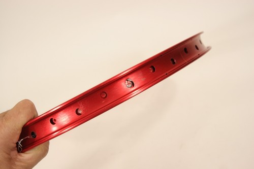 Bikes red anodized rim - bikes, 20"