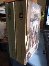 Aristotele ETICA NICOMACHEA 2 vol. in cofanetto con testo greco a fronte ed. BUR