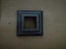 base in ferro battuto per ringhiere inferriate 819/1 foro 30x30