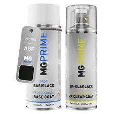 Vernice per auto Kit bombolette spray 2K per KIA ABP Aurora Black Pearl