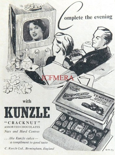 Kunzle cracknut chocolates - 'cracknut',