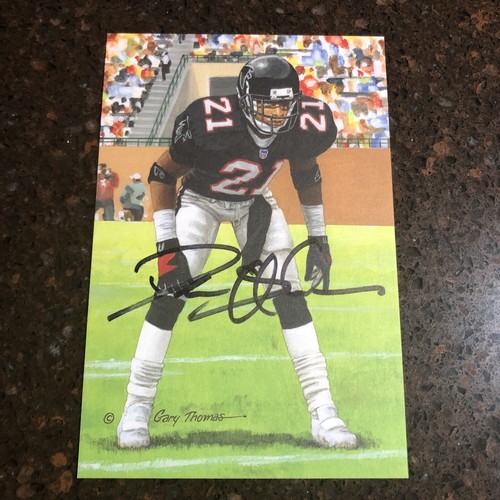 Deion sanders firmato atlanta - firmato,