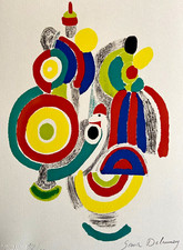 Sonia Delaunay Litografia, COA