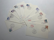 2002 Serie Buste Filateliche Cavallino FDC Donna nell'Arte