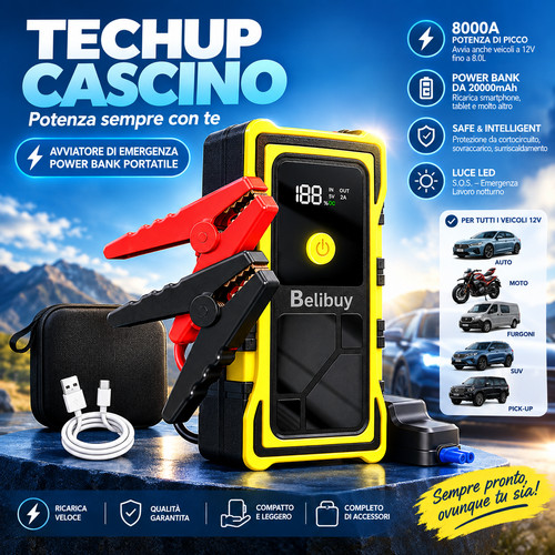 Avviatore batteria auto 12v - avviatore,