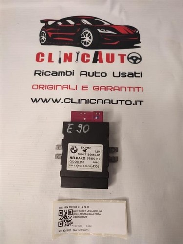 Centralina pompa carburante - centralina,