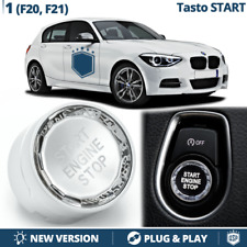 PULSANTE Start Stop Per Bmw Serie 1 F20 F21 con TASTO OFF Crystal Cromato Tuning