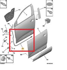 GUARNIZIONE INFERIORE PORTA