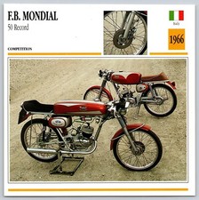 F.B. Mondial 50 Record 1966