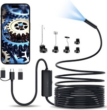 Mini Telecamera Endoscopica 5M Sonda Isipezione Micro USB PC Android LED 2025