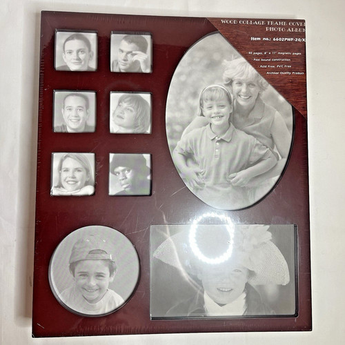 Wood collage frame cover post - wood,