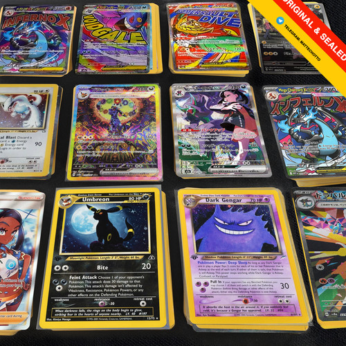 Pokemon x10 cards - godpack,