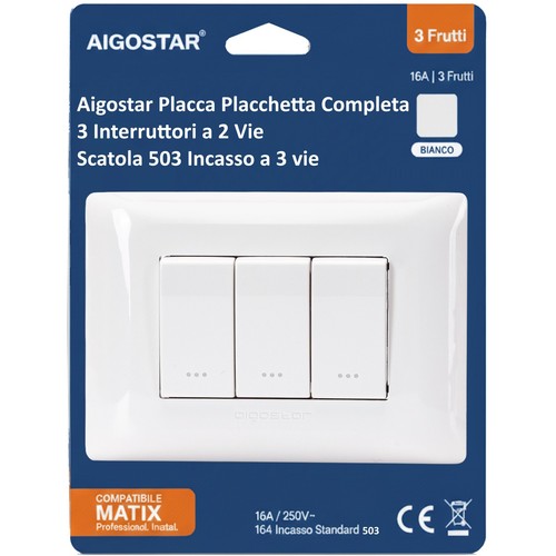 Aigostar placca placchetta - placca,