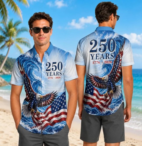 Camicia patriottica hawaiana