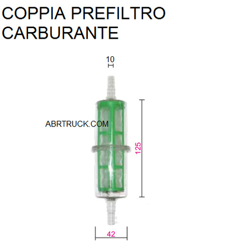 Coppia prefiltro filtro - coppia,