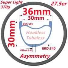 Cerchi MTB in fibra di