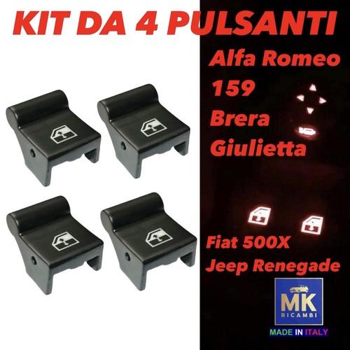 Kit pulsanti alzavetro - 4,