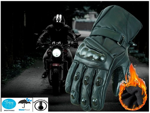 Guanti moto pelle - guanti, extra