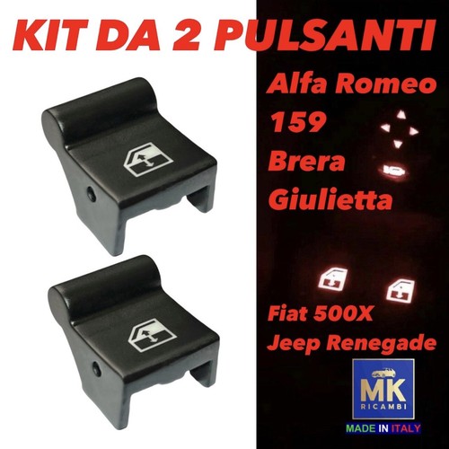 Kit pulsanti alzavetro - kit,