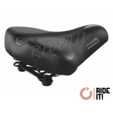  SELLA Sellino BICI MONTEGRAPPA AMERICA per BICICLETTA OLANDA in PELLE Nera