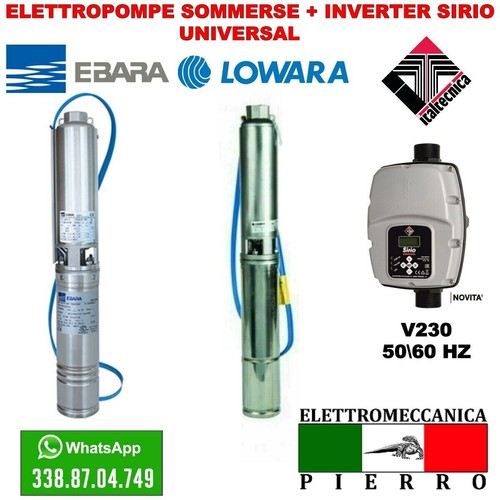 Pompa sommersa per - sommersa, pozzi