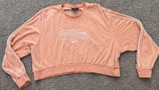 Nike Felpa Donna S Arancione