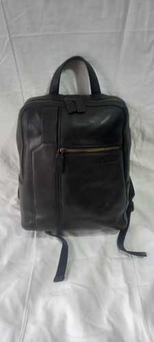 Zaino piquadro nero - nero, pelle