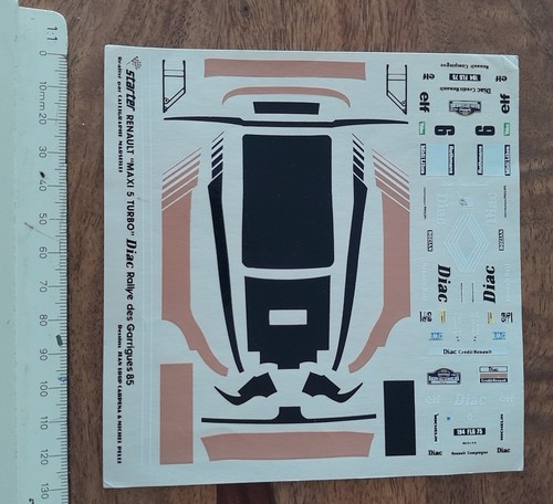 Decals renault turbo - 5,
