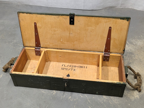 British army wooden ammo - british,