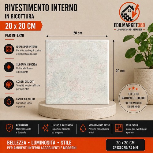 1mq piastrella rivestimento - 1mq, da