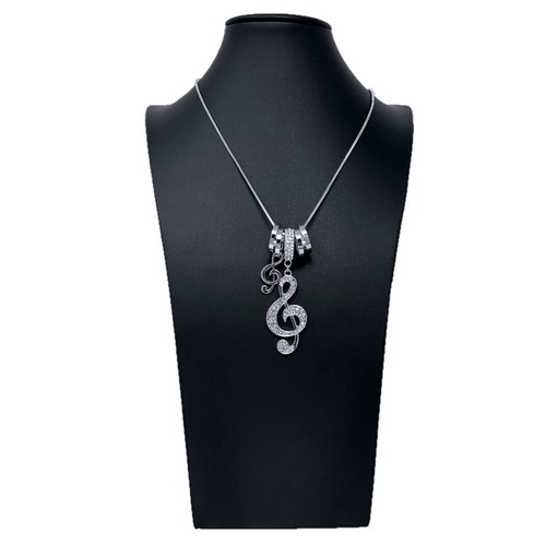 Collana chiave violino doppio - chiave,