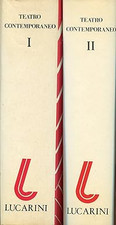 Teatro contemporaneo vol 1 ( teatro italiano) + vol 2 ( teatro europeo