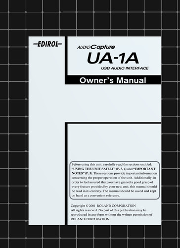 Roland edirol - roland, ua-1a