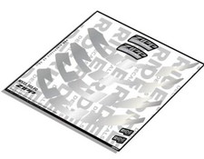 Decalcomanie a forchetta Zipp 303 Firecrest 2022 - Argento - con licenza Zipp