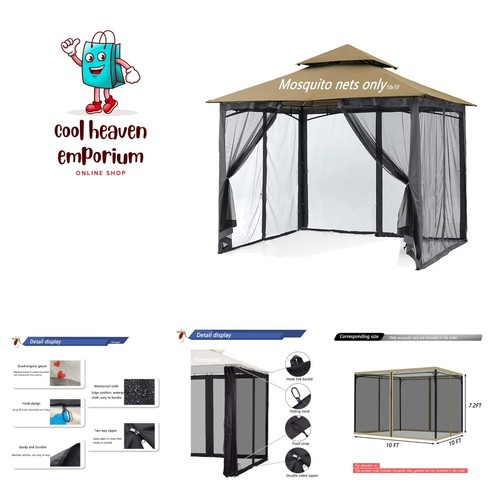 Zanzariera per gazebo tettoia - gazebo,