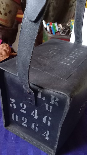 Borsa vintage pelle-cuoio