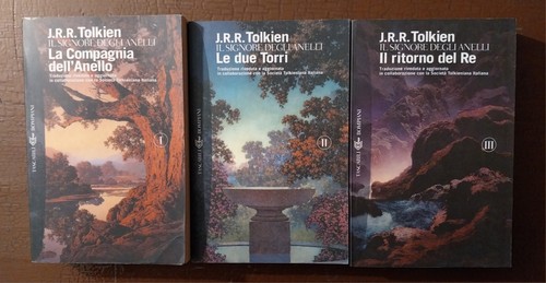 Signore degli anelli - anelli, j.r.r