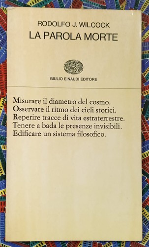 Rodolfo wilcock la parola - wilcock,