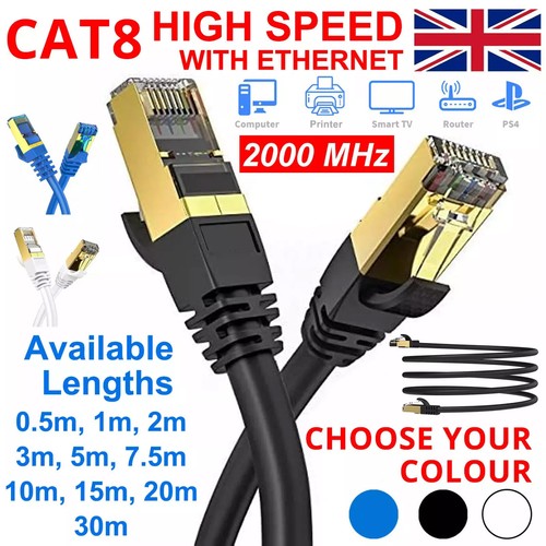 Cavo ethernet rj45 cat8 - cavo,