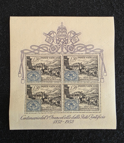 Poste vaticane centenario del - poste,